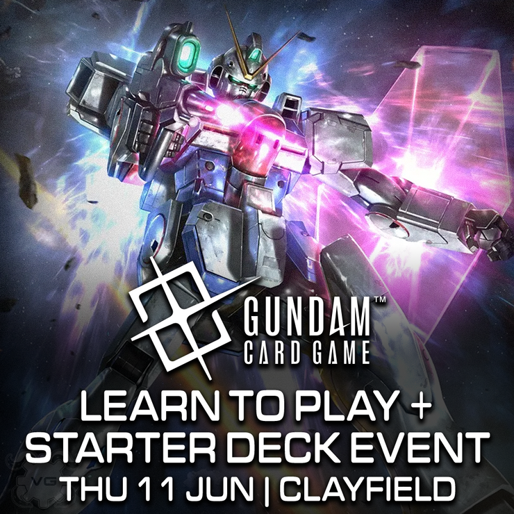 Gundam Card Game: Learn to Play + Starter Deck Event @ Vault Games Clayfield - Thu 11 June