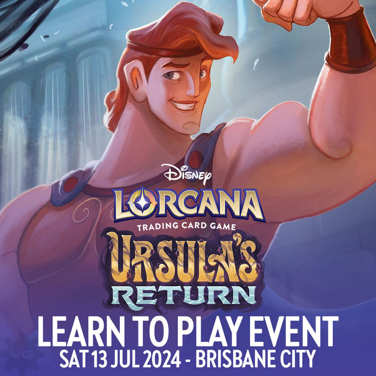 Lorcana: Ursula's Return - Starter Deck Learn to Play @ Vault Games Brisbane City
