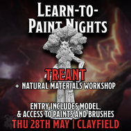 Clayfield Learn to Paint + Natural Materials Workshop: Treant - Thu 28 May
