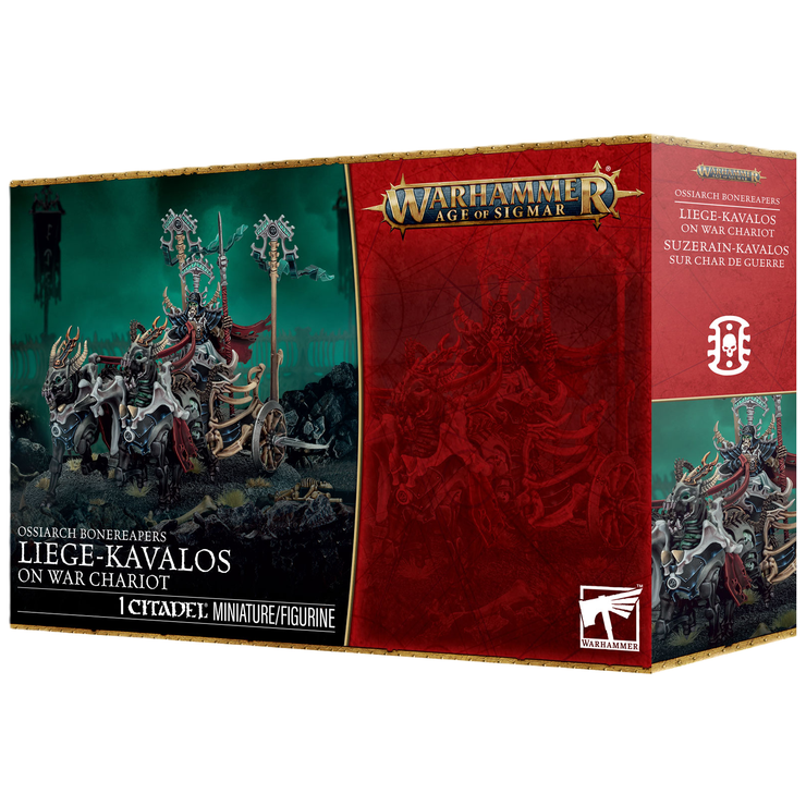 Ossiarch Bonereapers Liege-Kavalos on War Chariot