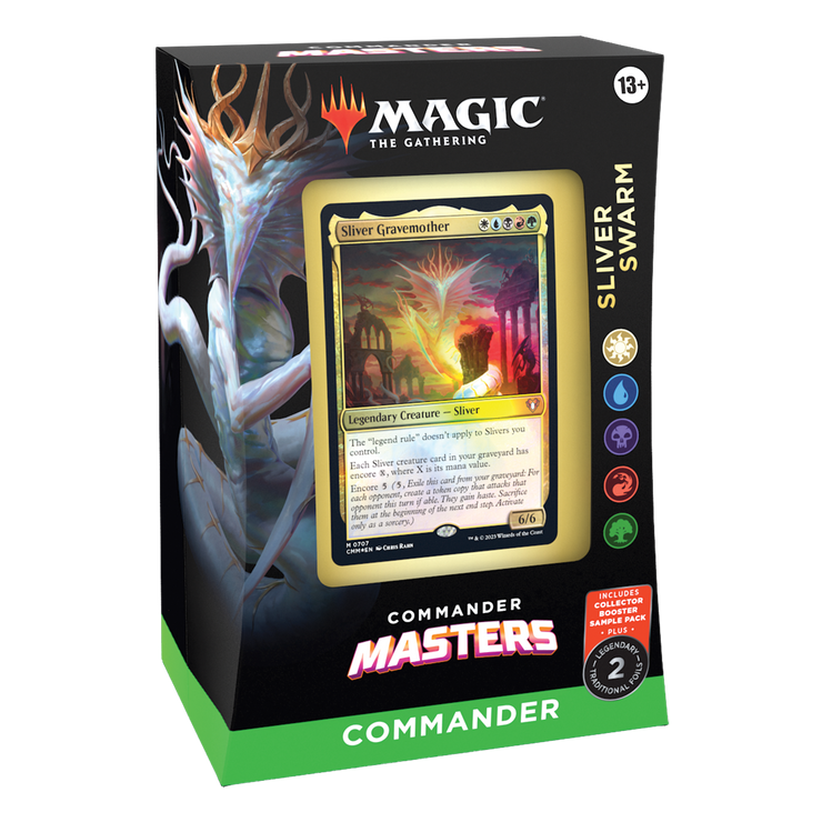 Sliver Swarm (WUBRG) - Commander Masters Commander Deck