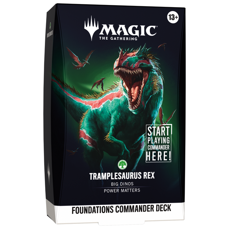 Tramplesaurus Rex (G) - Foundations Commander Deck