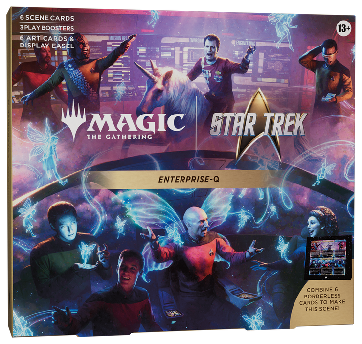 Star Trek Scene Box - Enterprise-Q