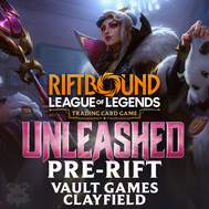 Riftbound: Unleashed Pre-Rift Events @ Vault Games Clayfield