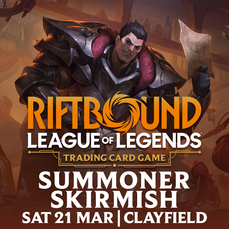 Clayfield Riftbound: Spiritforged March Summoner Skirmish - Sat Mar 21