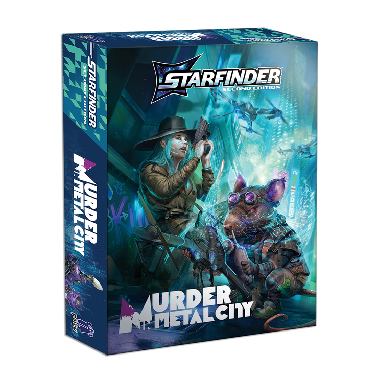 Starfinder: Murder in Metal City Deluxe Adventure (2nd Edition)