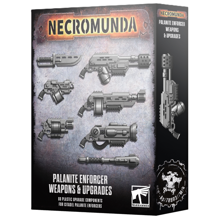 Necromunda: Palanite Enforcer Weapons and Upgrades
