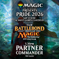 Magic Presents: Pride 2026 @ Vault Games Clayfield - 13 June