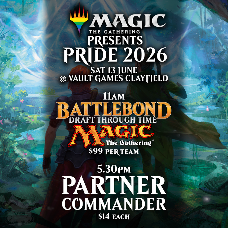 Magic Presents: Pride 2026 @ Vault Games Clayfield - 13 June