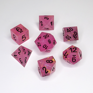 Sharp Edge Resin Dice Set - Gilded Rose (CC)