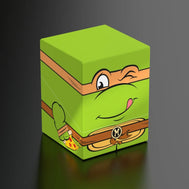 Squaroes Boulder 100+ Deck Box - Teenage Mutant Ninja Turtles - Michelangelo