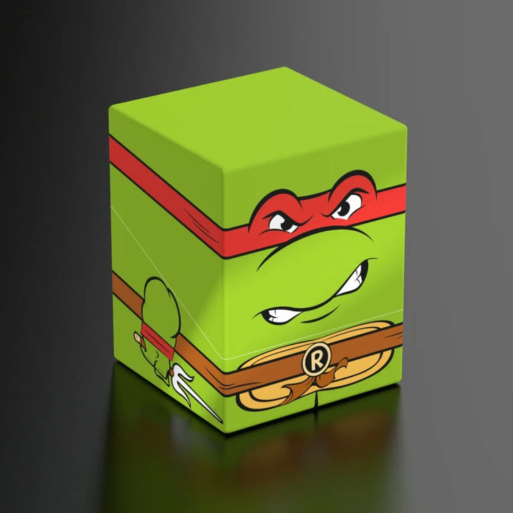 Squaroes Boulder 100+ Deck Box - Teenage Mutant Ninja Turtles - Raphael