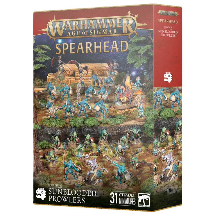 Spearhead: Seraphon - Sunblooded Prowlers