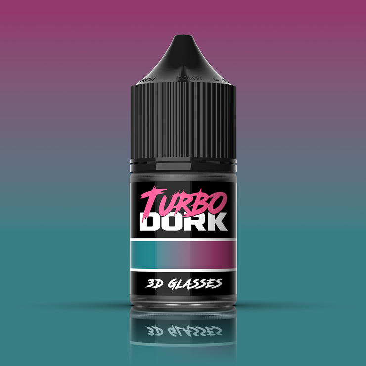 Turbo Dork: 3D Glasses TurboShift Acrylic Paint - 22ml Bottle