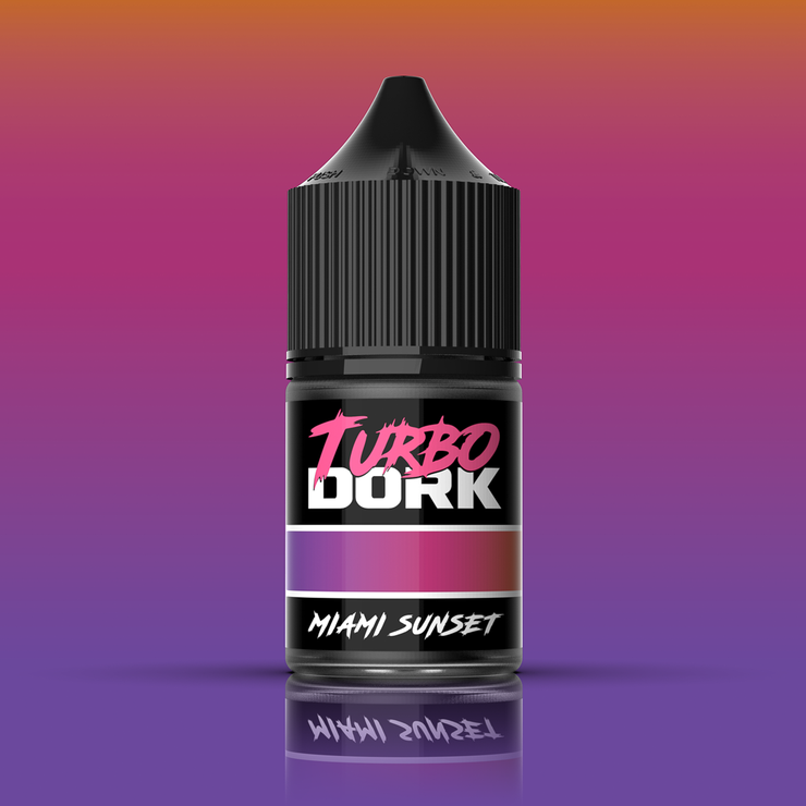 Turbo Dork: Miami Sunset TurboShift Acrylic Paint - 22ml Bottle