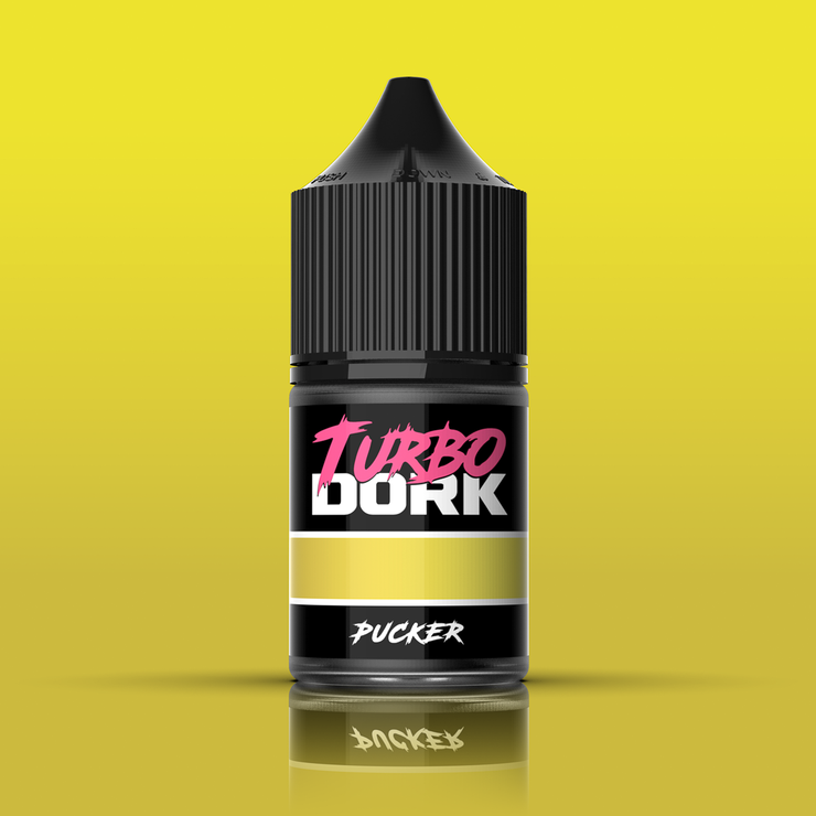 Turbo Dork: Pucker Metallic Acrylic Paint - 22ml Bottle