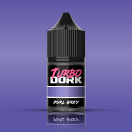 Turbo Dork: Purl Grey Metallic Acrylic Paint - 22ml Bottle