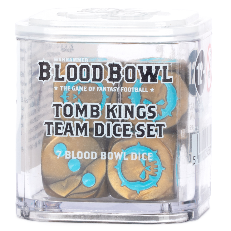 Blood Bowl - Tomb Kings Team Dice Set