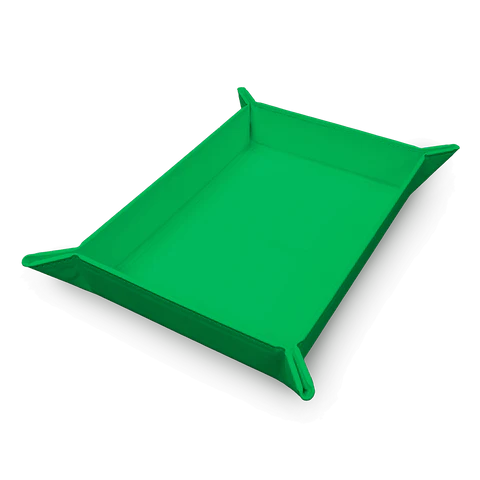 Vivid Magnetic Folding Dice Tray - Green