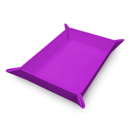 Vivid Magnetic Folding Dice Tray - Purple