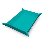 Vivid Magnetic Folding Dice Tray - Teal