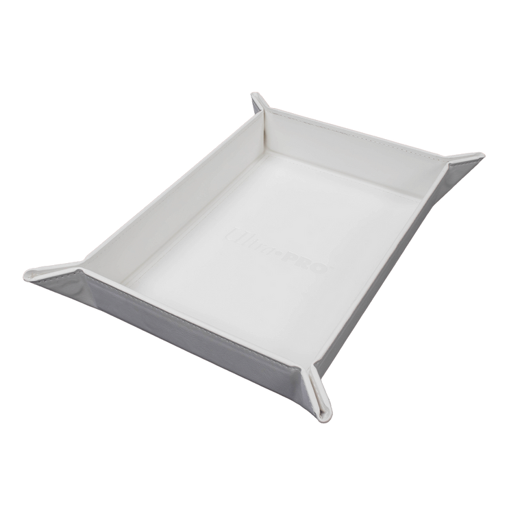 Vivid Magnetic Folding Dice Tray - White