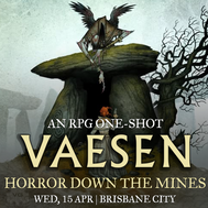Horror Down the Mines - Vaesen RPG Oneshot