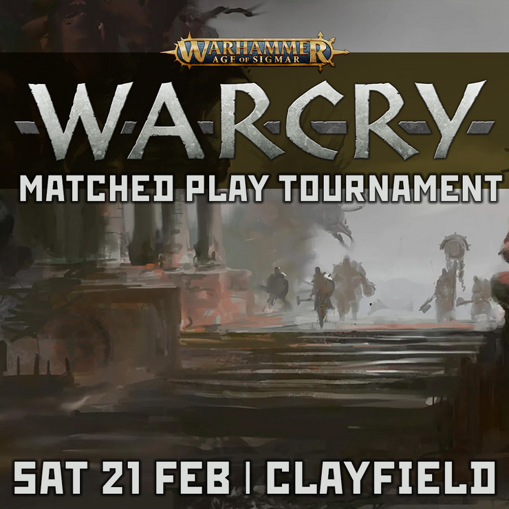 Warcry Summer Tournament - Sat 21 Feb @ Vault Games Clayfield