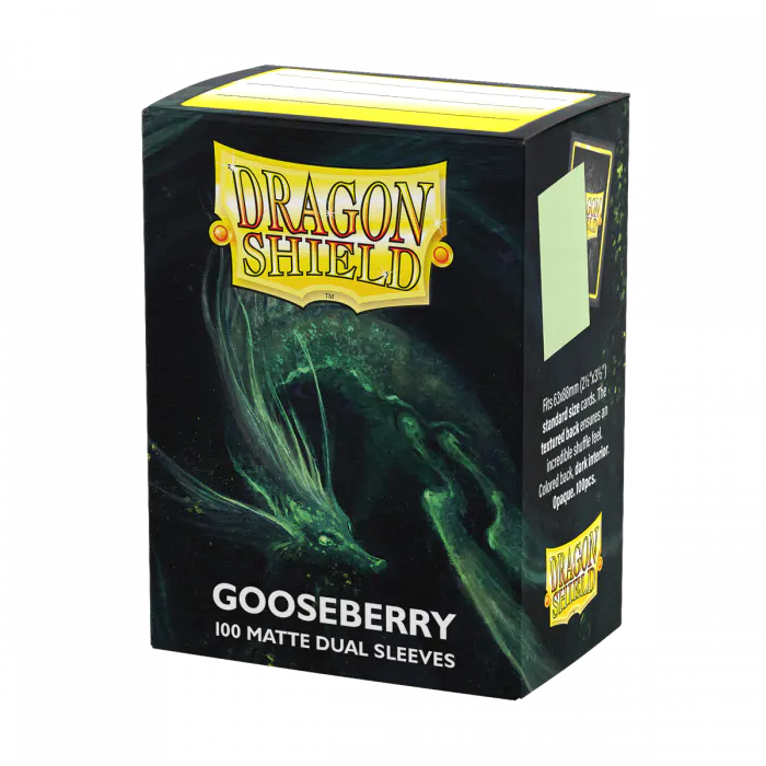 Dragon Shield Sleeves DUAL MATTE - Gooseberry (100pk)