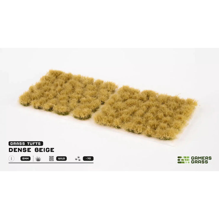 Tufts: Dense Beige 6mm (Wild)