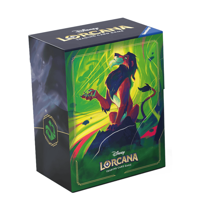 Lorcana Deck Box - Scar, Vengeful Lion