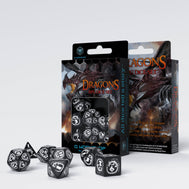 Dragons Dice Set: Hematite (7)