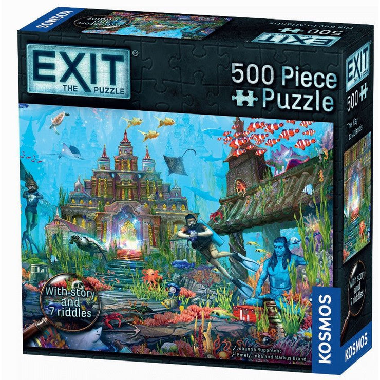 Exit: the Game The Key to Atlantis - Game and Puzzle