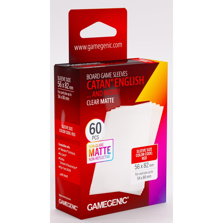 Gamegenic Matte Sleeves - Catan