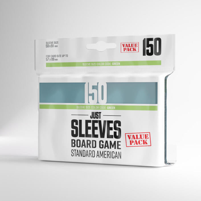 Standard American Sleeves (150) Value Pack - Just Sleeves
