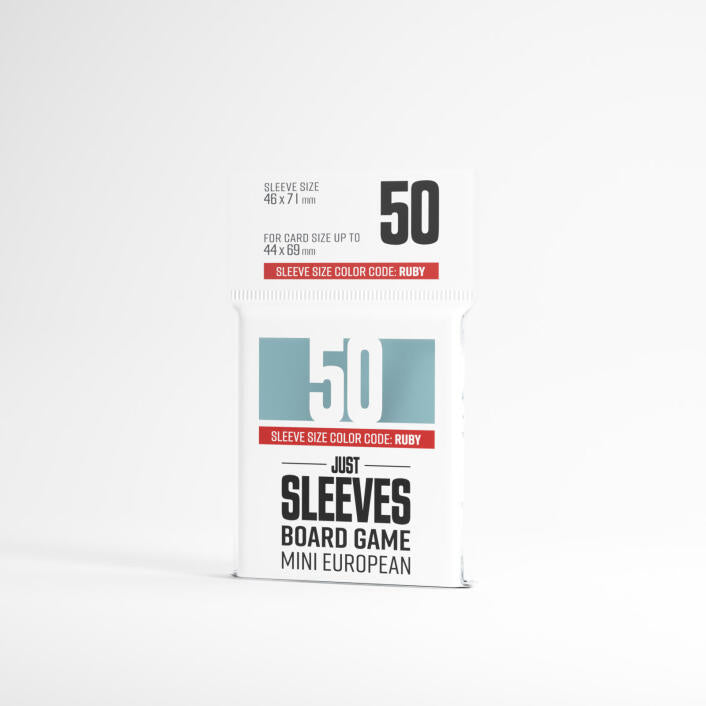 Mini European Sleeves (50) - Just Sleeves