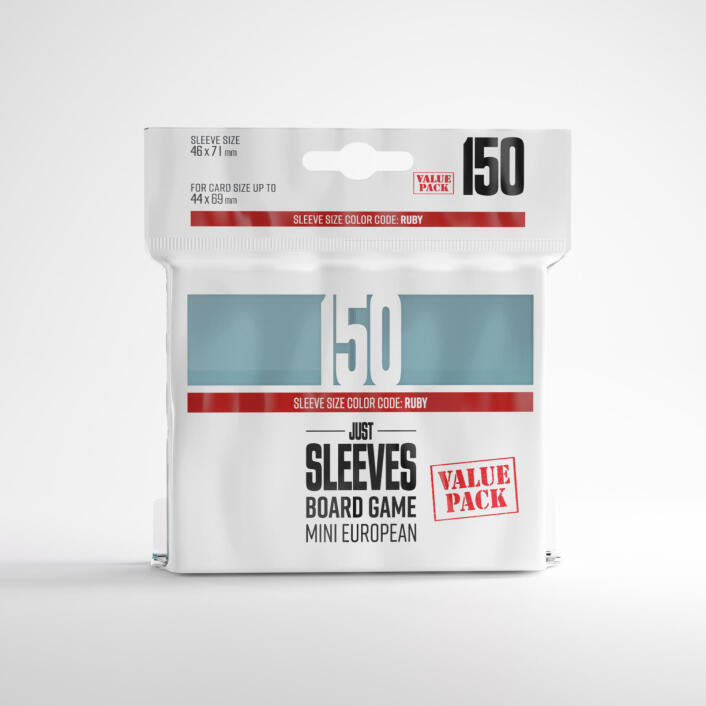 Mini European Sleeves (150) Value Pack - Just Sleeves