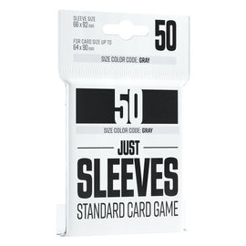 Black Standard Card Game Sleeves (50) - Just Sleeves