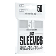 White Standard Card Game Sleeves (50) - Just Sleeves