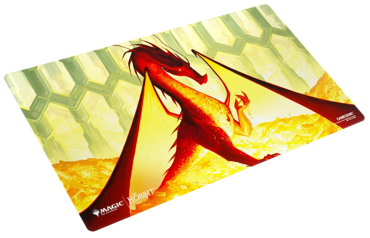 Magic The Gathering x The Hobbit Shiny Playmat - Smaug the Golden