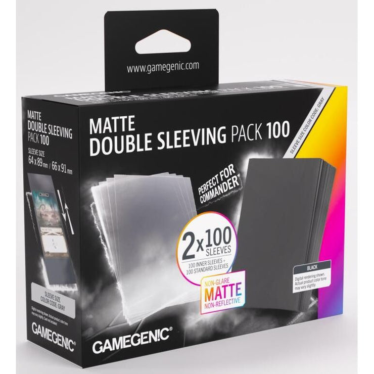 Gamegenic Matte Sleeves - Double Sleeving Pack