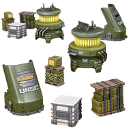 Halo: Flashpoint - UNSC Scenery Set