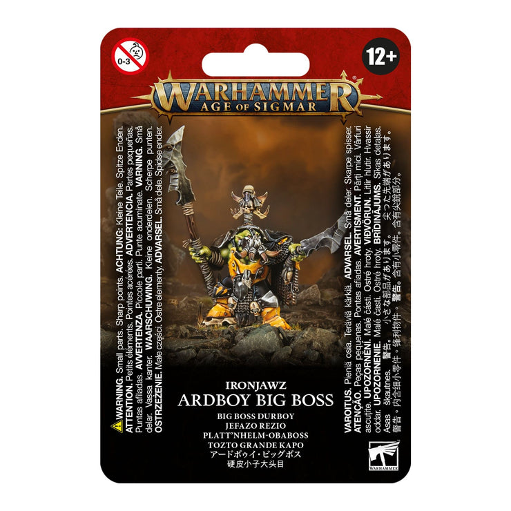 Orruk Warclans Ardboy Big Boss