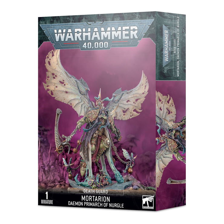 Death Guard Daemon Primarch Mortarion