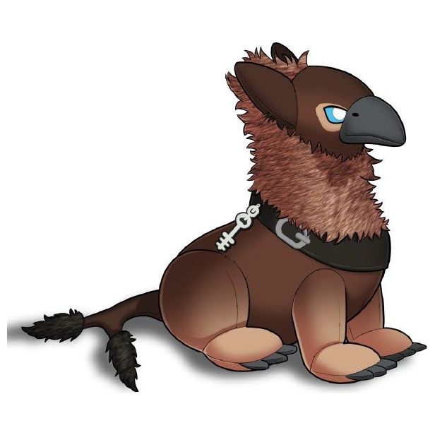 Sacrosanct Gryph Hound Warhammer Plush (Brown)