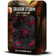 MDG Silicone Dice Set - Dragon Storm: Black Dragon Scales