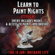 Brisbane Learn to Paint: Otyugh - Thu 18 Jun 2026