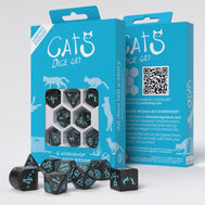 Q Workshop 20 years: Cats Dice Set (7)