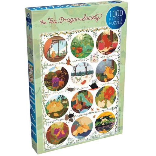The Tea Dragon Society: Circles Puzzle - 1000 piece