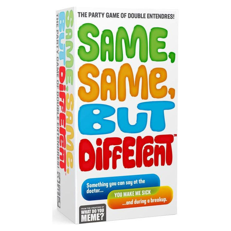 Same, Same, But Different